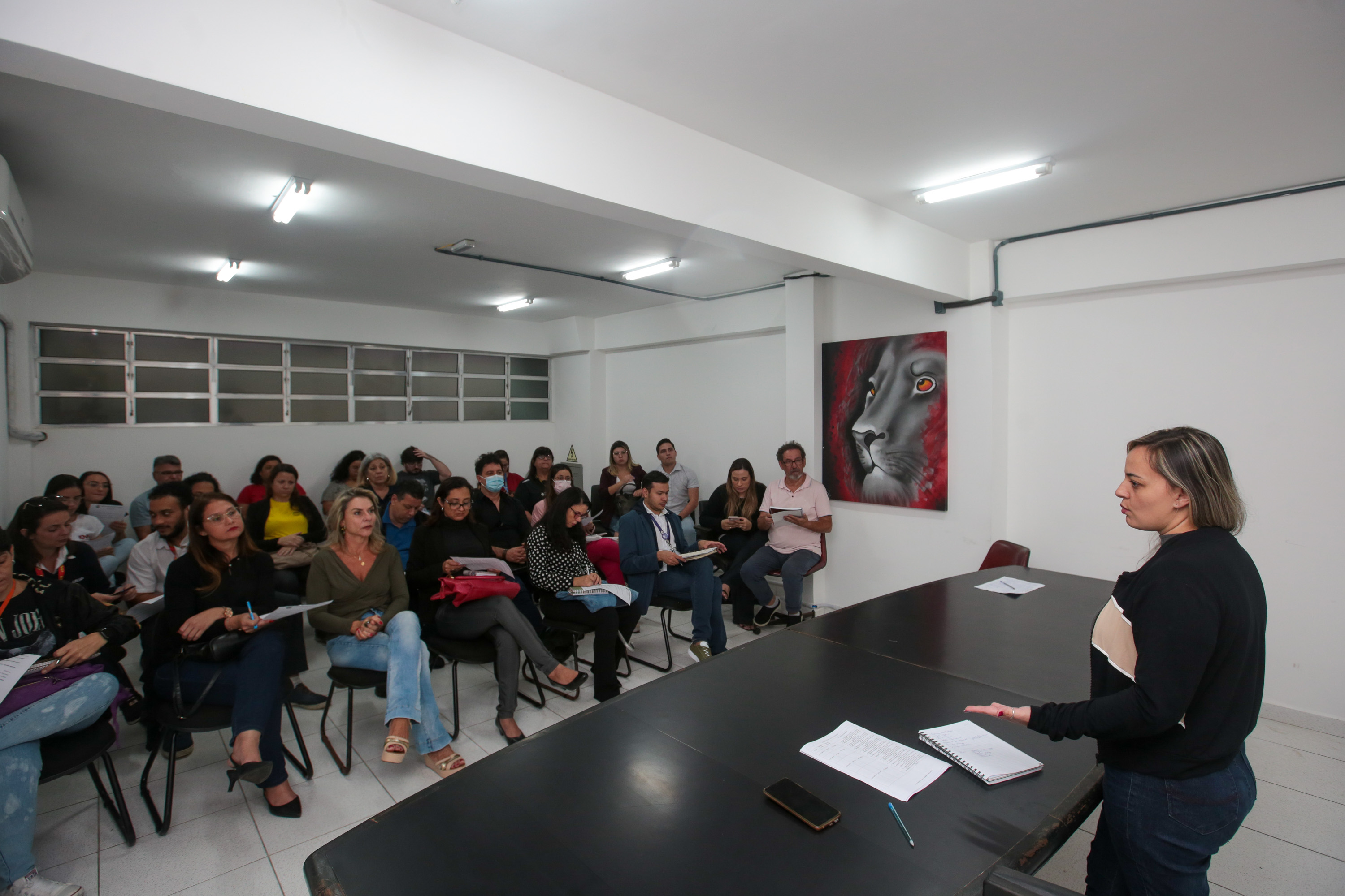 Subjuve Faz Reuni O Sobre Feira Do Estudante Banco De Imagens