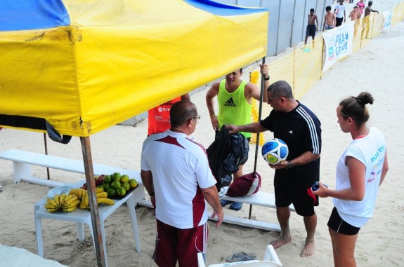 beach Soccer treino Venezuela 2